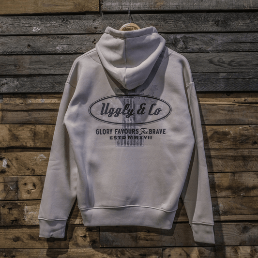 Dirty White No.1 Hoodie by Uggly & Co