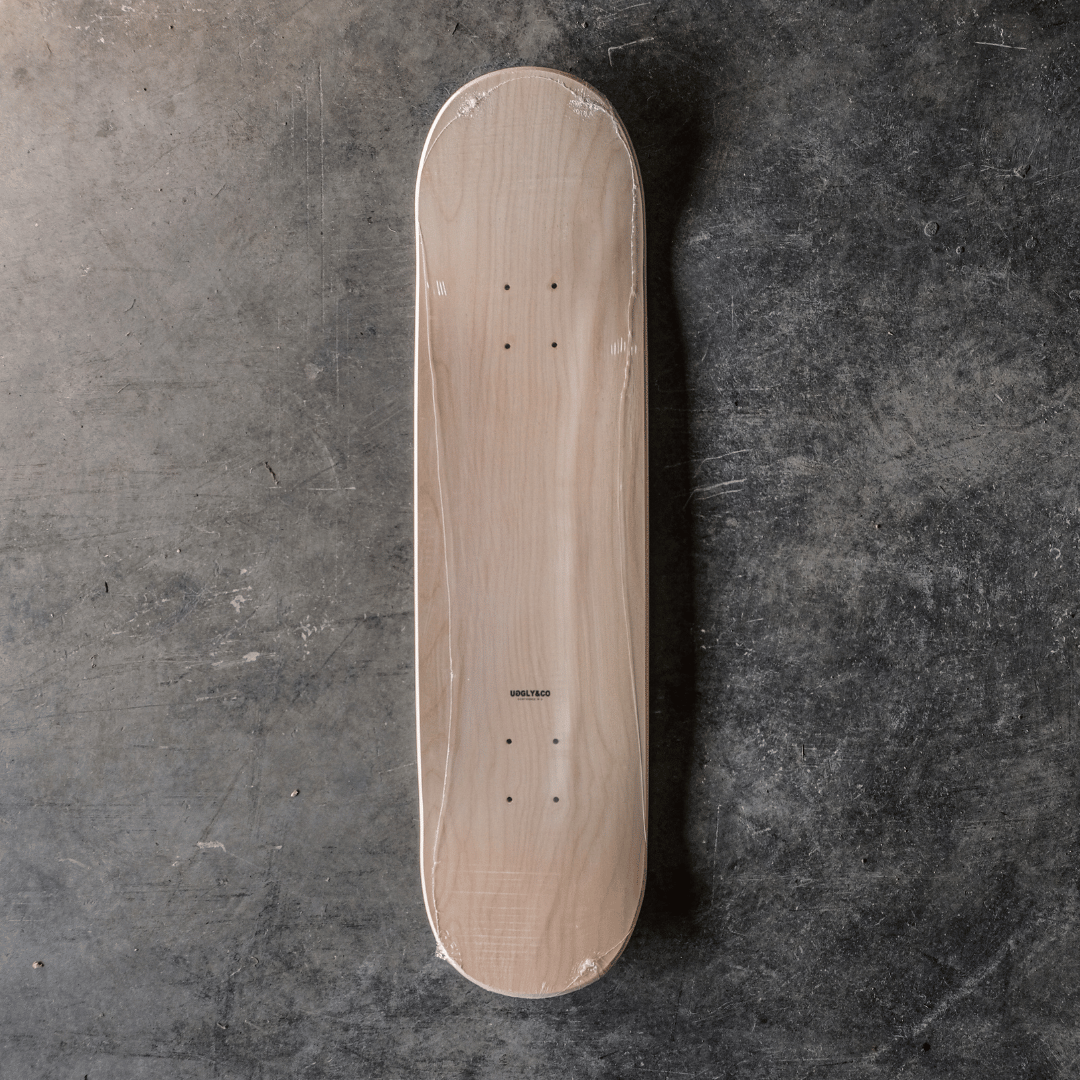 Palm Trees Skateboard Deck by Uggly & Co
