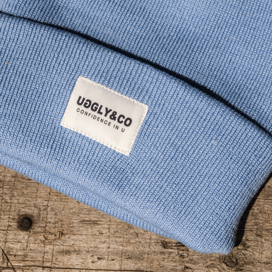 Blue Beanie by Uggly & Co