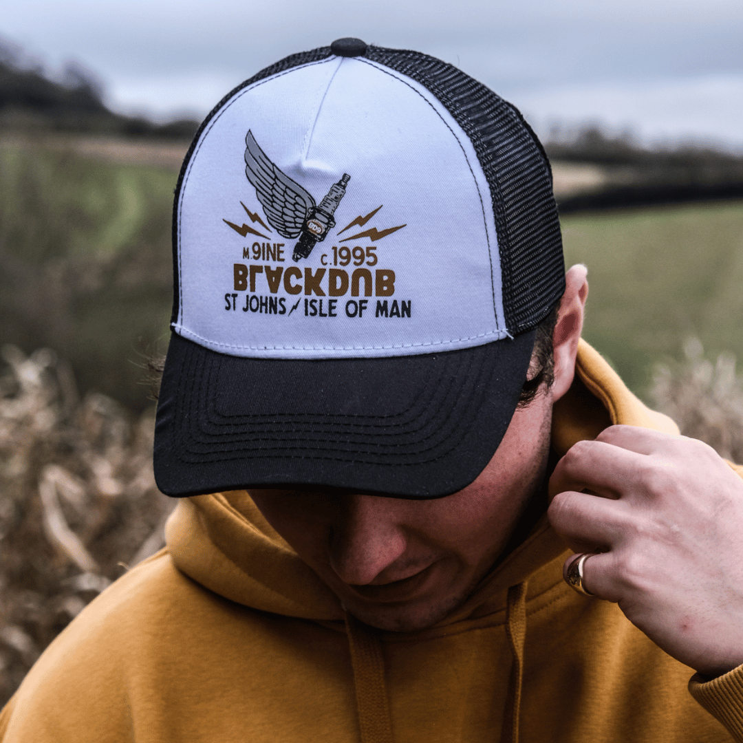 Lightning Bolt Trucker Hat by Uggly & Co
