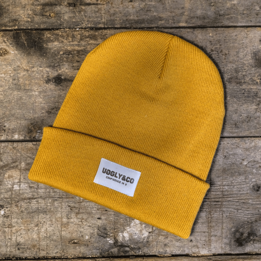 Yellow Beanie by Uggly & Co