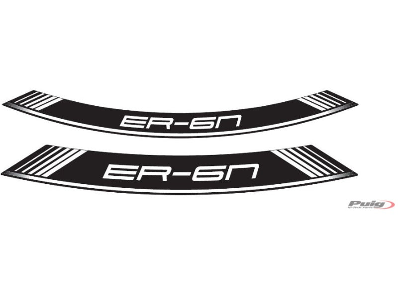 Wheel Rim Stickers - White
