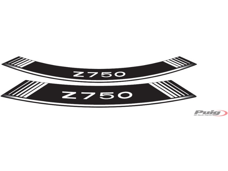Wheel Rim Stickers - White