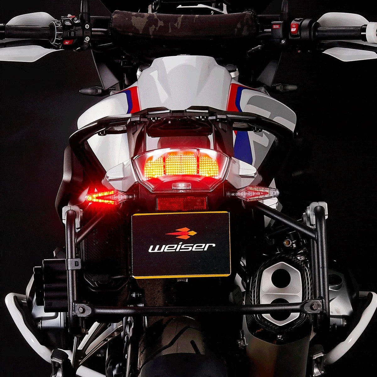 Weiser Tail Light Re-sequencing module - BMW R1250GS & R1250GSA '21-25.