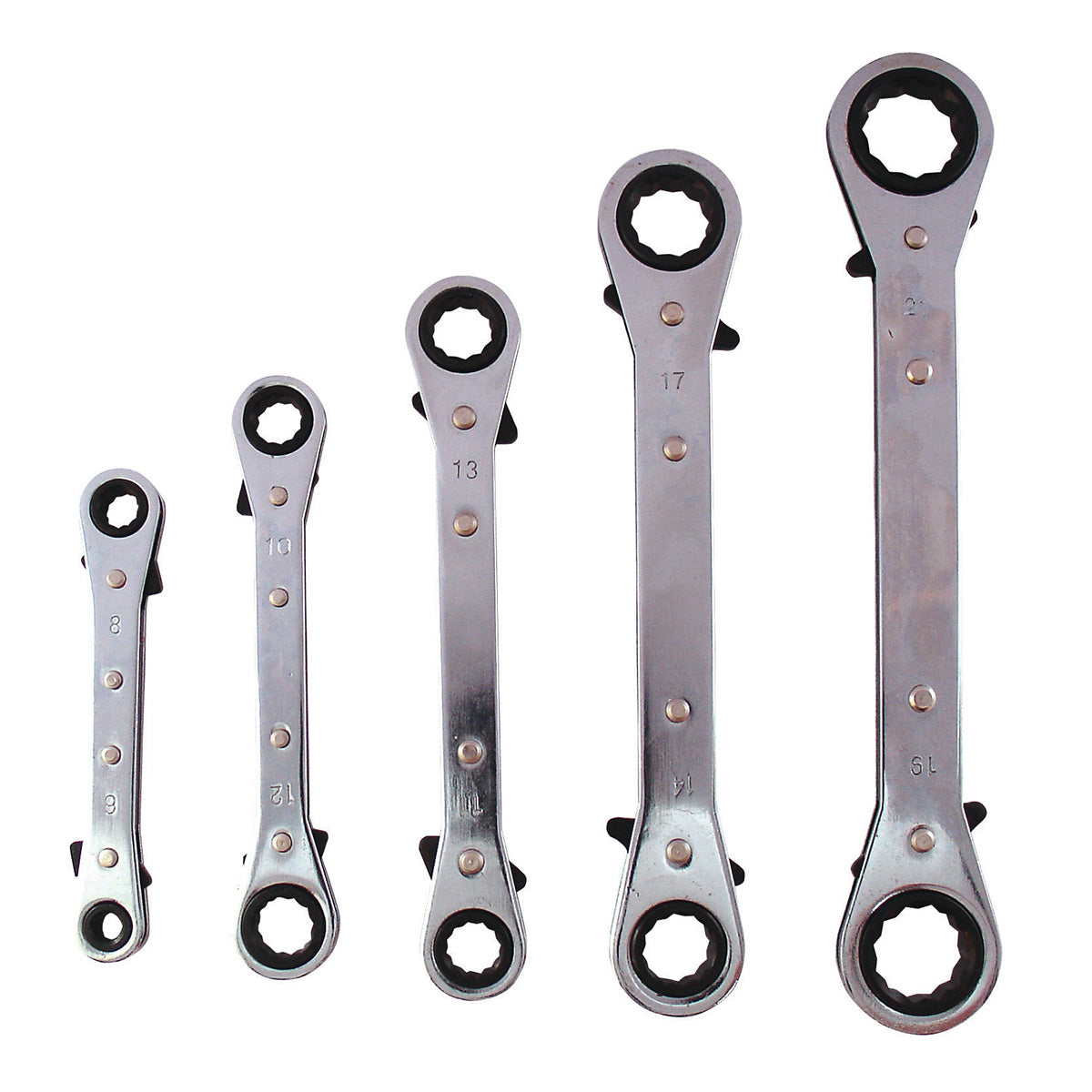 Bike It 5pc Ratchet Spanner Kit