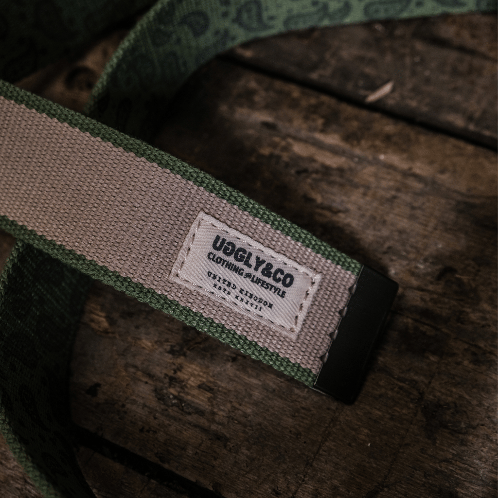 Green Canvas Utility Belt by Uggly & Co