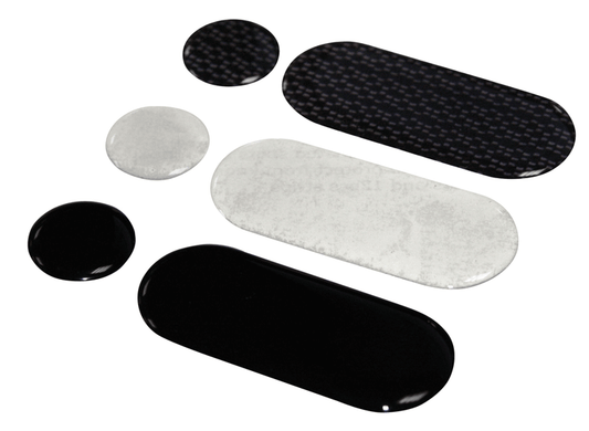 Bike It Black Spots And Stripes Protection Pack Of 24