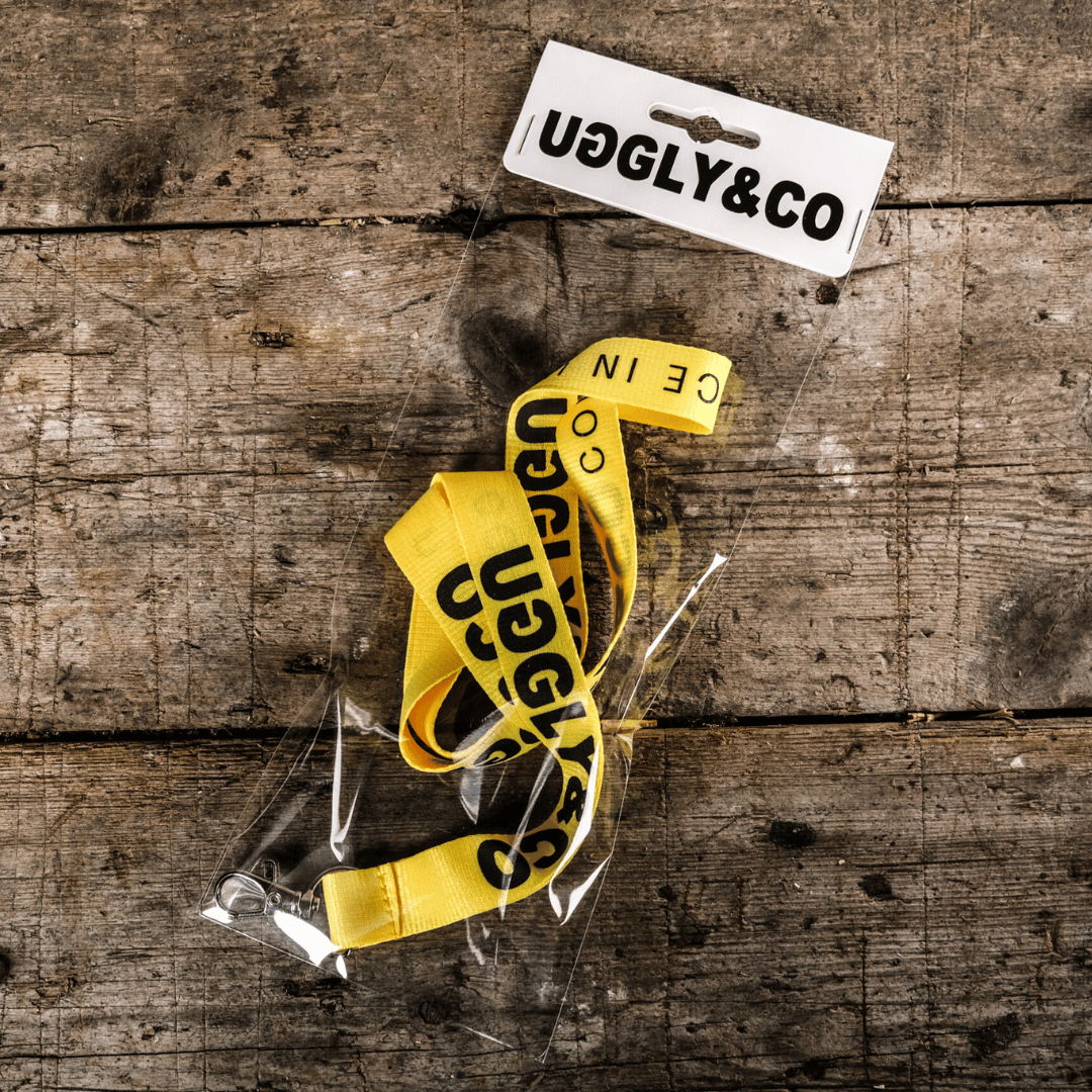Yellow Lanyard by Uggly & Co