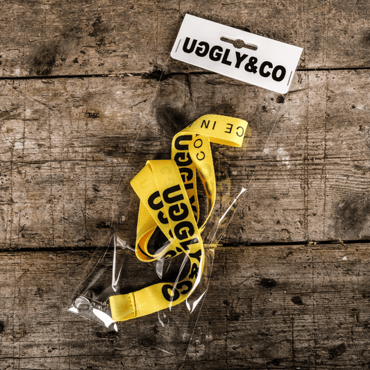 Yellow Lanyard by Uggly & Co