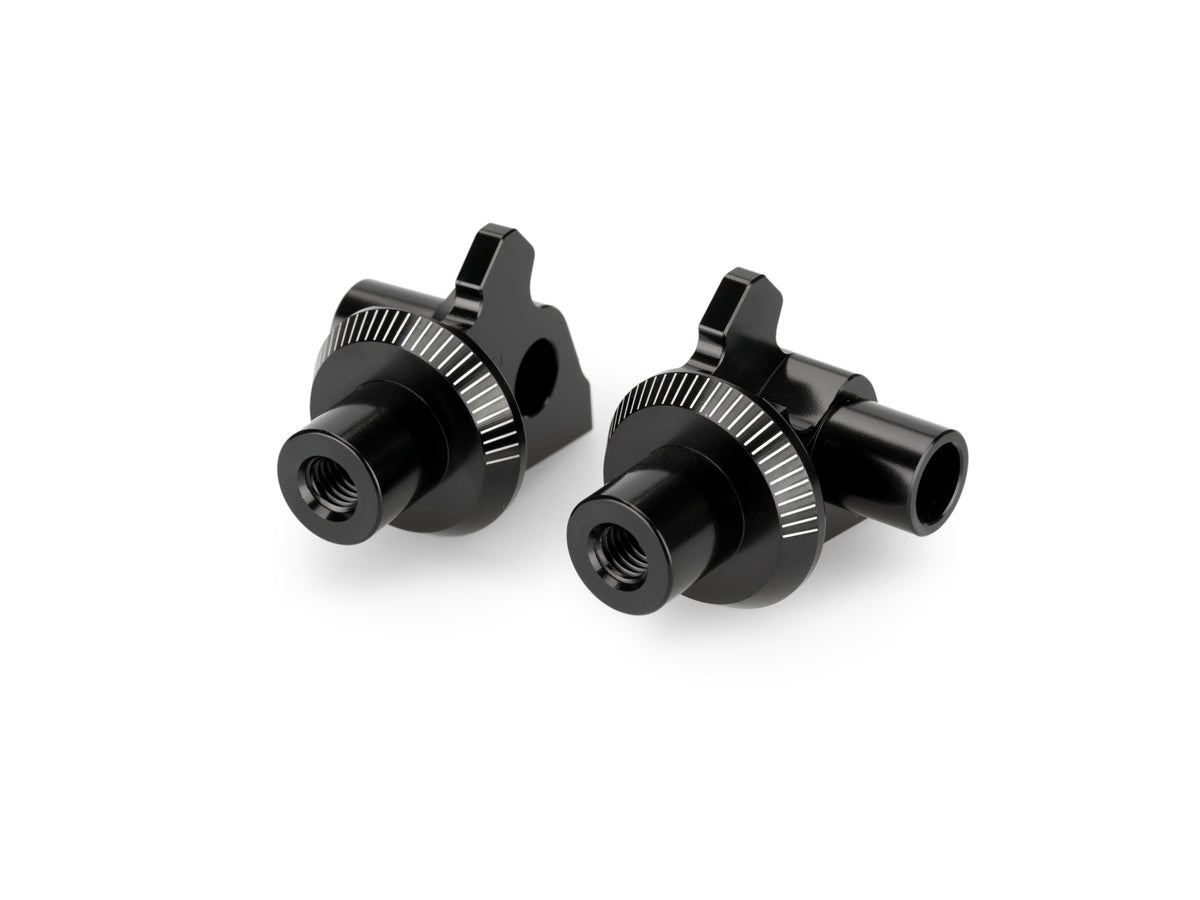 Puig Rider Footpeg Adaptors (Black)